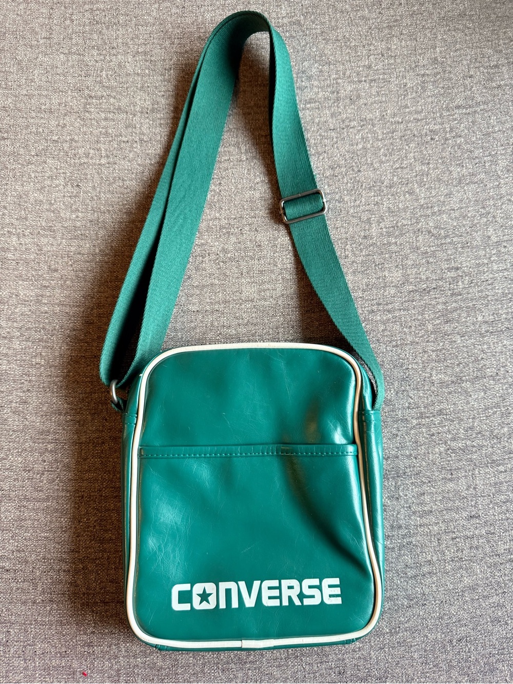CONVERSE Vintage Green Messenger Bag